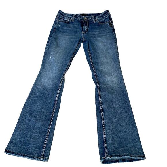 Silver Jeans Elyse bootcut jeans denim 27" X 28" - Picture 2 of 11